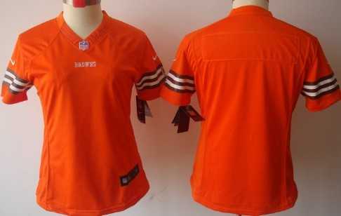 Women Nike Cleveland Browns Customized Orange Team Color Stitched NFL Game Jersey,We sell and wholesale Women Nike Cleveland Browns Customized Orange Team Color Stitched NFL Game Jersey on line form chian!